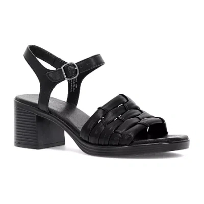 Frye And Co Womens Westmont Heeled Sandals In Black