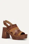 Frye And Co Wylie Patchwork In Brown