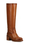 Frye Andy Knee High Boot In Tan