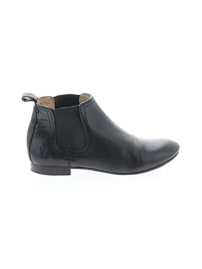 Pre-owned Frye Ankle Boots In Black