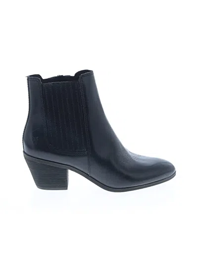 Pre-owned Frye Ankle Boots In Black