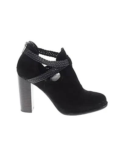 Pre-owned Frye Ankle Boots In Black