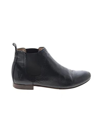 Pre-owned Frye Ankle Boots In Black