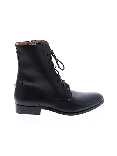 Pre-owned Frye Ankle Boots In Black