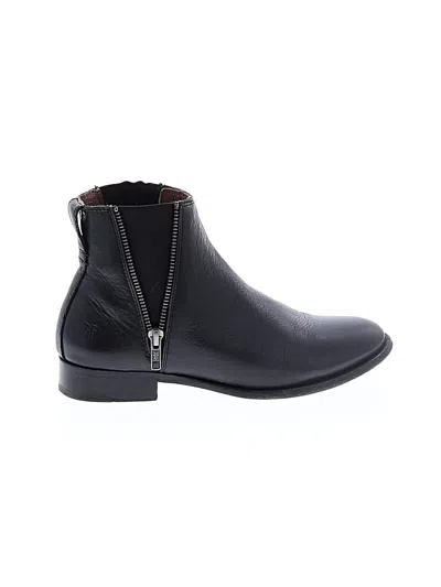 Pre-owned Frye Ankle Boots In Black