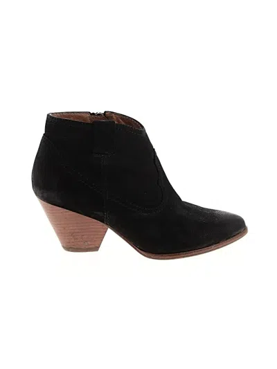 Pre-owned Frye Ankle Boots In Black