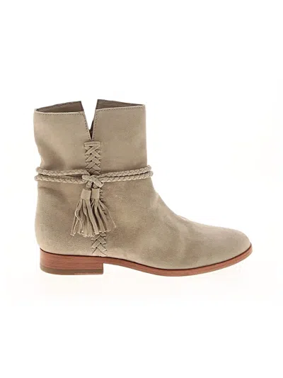 Pre-owned Frye Ankle Boots In Gray
