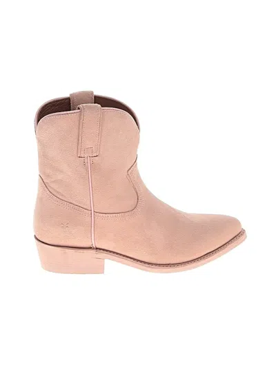 Frye Ankle Boots In Pink