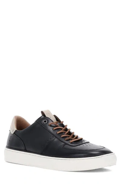 Frye Astor Court Low Top Sneaker In Black