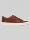 Frye Astor Low Lace Up Sneakers In Brown