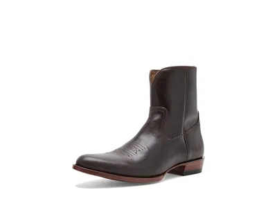 Frye Austin Inside Zip Men's Boots Bourbon: 9.5 D - Medium In Black