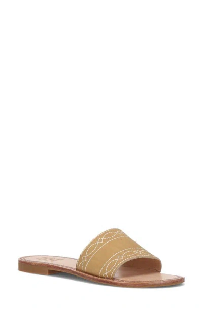 Frye Ava Slide Sandal In Banana