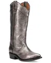 Frye Billy Daisy Knee High Western Boot In Silver