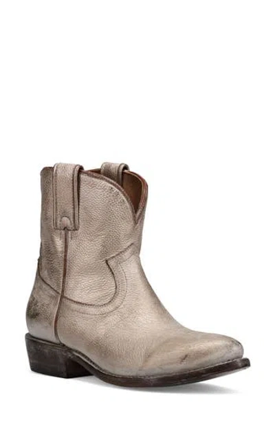 Frye Billy Short Western Boot In Gold