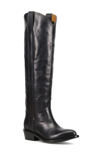 Frye Billy Softy Tall Western Boot In Black