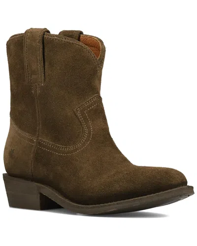 Frye Billy Suede Bootie In Brown