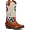 Frye Women's Billy Western Fabric Leather Boots