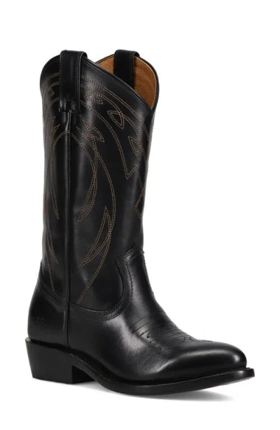 Frye Billy Western Boot In Black