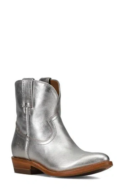 Frye Billy Western Boot In Silver