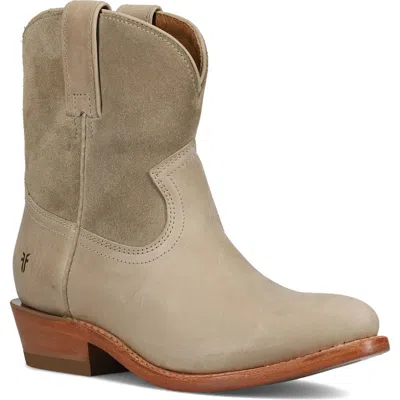 Frye Billy Western Bootie In Green