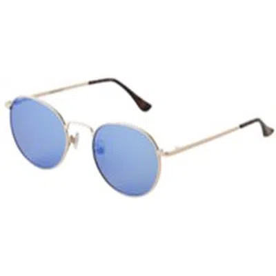 Frye Blue Pilot Ladies Sunglasses 10261604.com Gldblu In Gold
