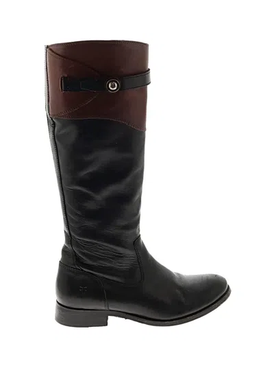 Pre-owned Frye Boots In Black