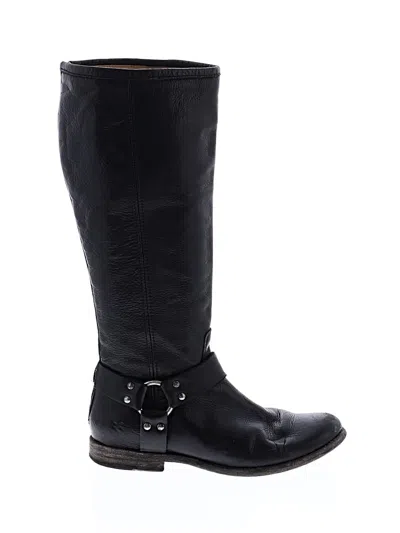 Pre-owned Frye Boots In Black