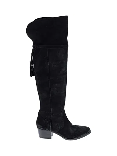 Pre-owned Frye Boots In Black