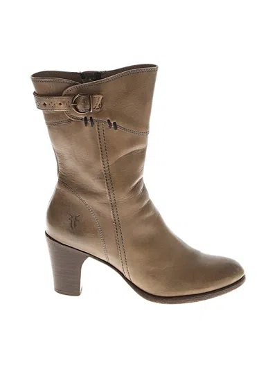 Pre-owned Frye Boots In Brown