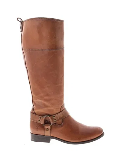 Pre-owned Frye Boots In Brown