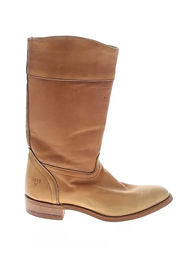 Pre-owned Frye Boots In Brown