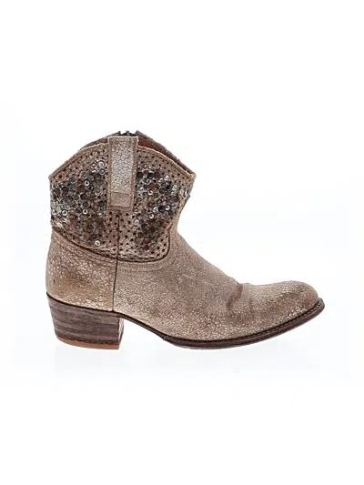 Pre-owned Frye Boots In Brown