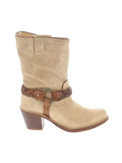 Pre-owned Frye Boots In Brown