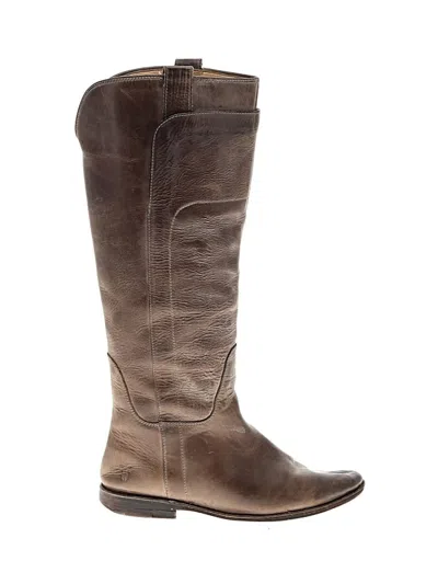 Pre-owned Frye Boots In Brown