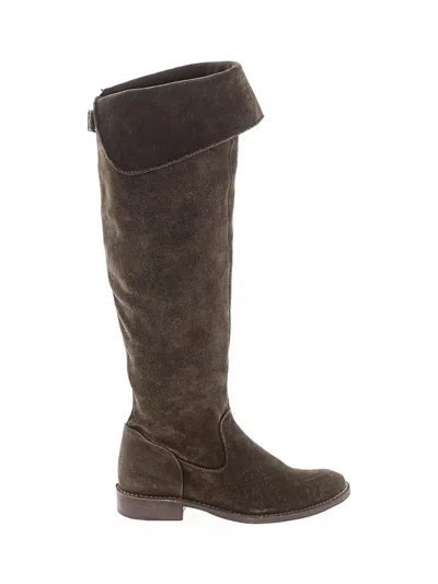 Pre-owned Frye Boots In Brown