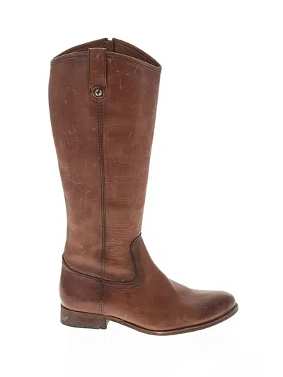 Pre-owned Frye Boots In Brown