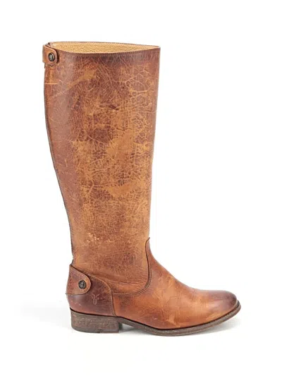 Pre-owned Frye Boots In Brown