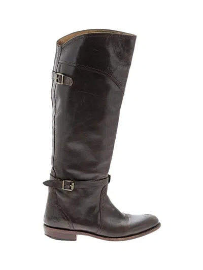 Pre-owned Frye Boots In Brown
