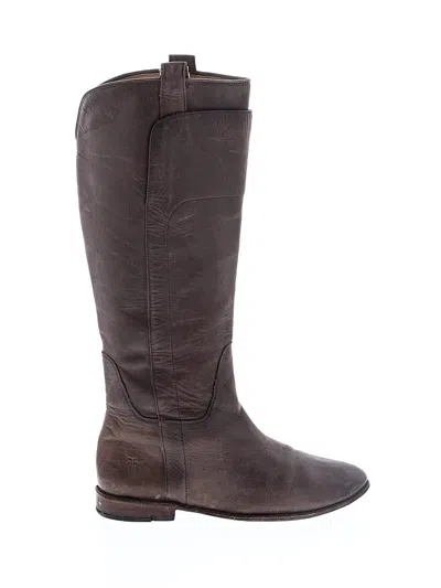Pre-owned Frye Boots In Brown