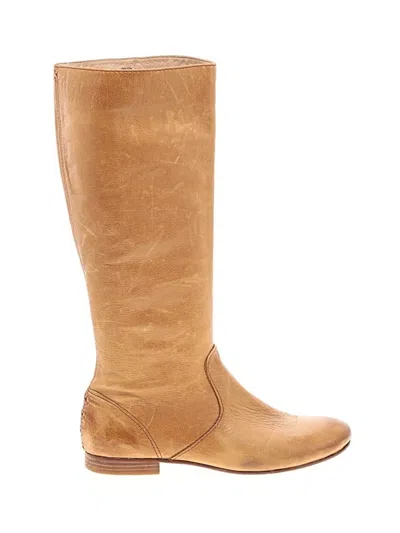 Pre-owned Frye Boots In Tan