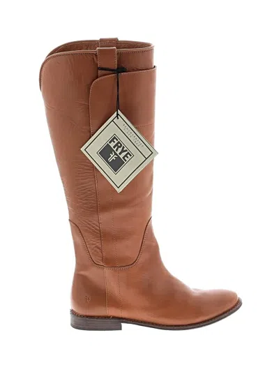 Pre-owned Frye Boots In Tan