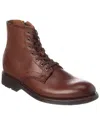Frye Bowery Lace-up Leather Boot In Brown