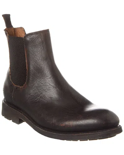 Frye Bowery Leather Chelsea Boot In Black