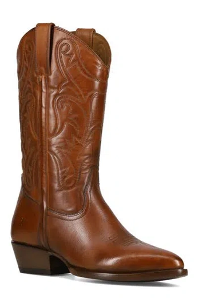 Frye Bruce Western Boot In Blue