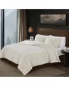 Frye Bubble Comforter Set In White