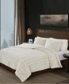 Frye Bubble Comforter Set In Neutral