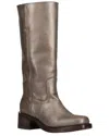 Frye Campus 14in Leather Boot In Orange