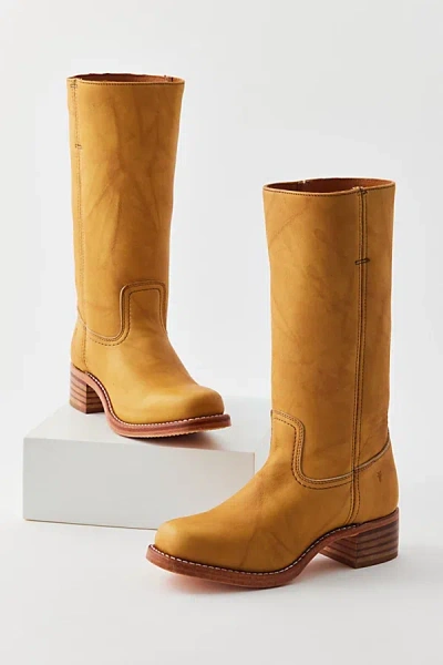 Frye Women's Campus 14l Tall Boot In Banana, Women's At Urban Outfitters In Mustard