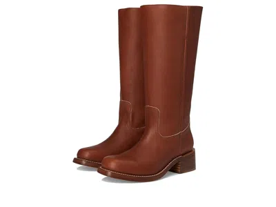 Frye Campus 14l Wide Calf In Brown