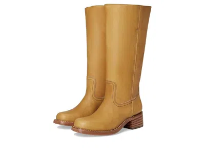 Frye Campus 14l Wide Calf In Yellow